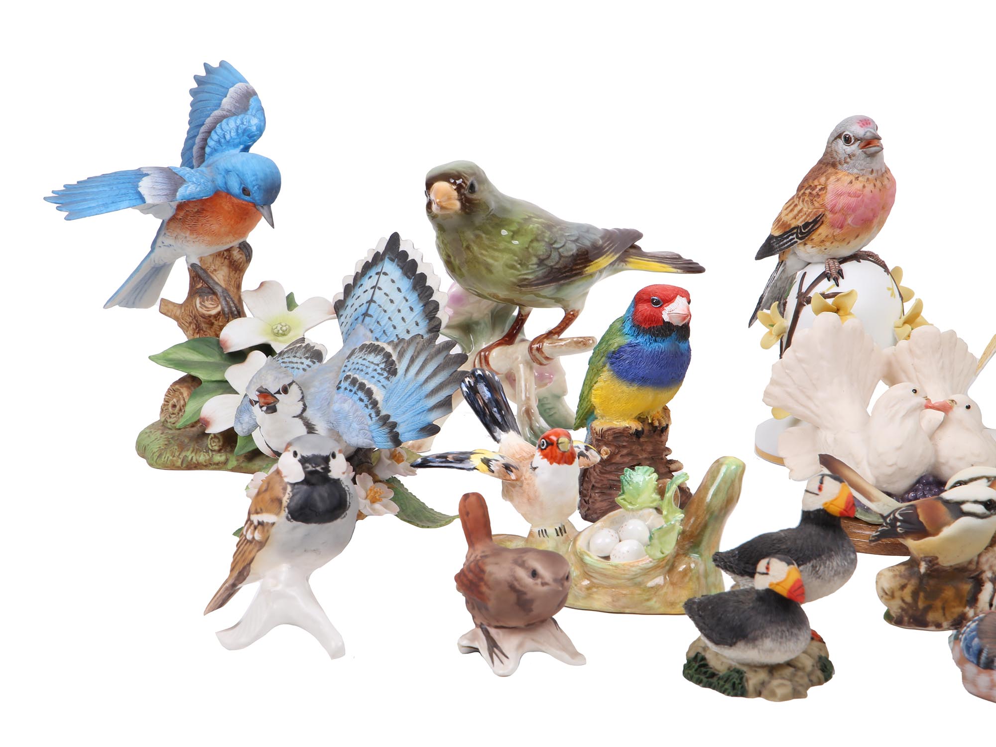 VINTAGE COLLECTION LENOX GOEBEL BIRDS FIGURINES PIC-10